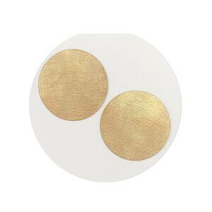 Annie Costello Brown XL Disc Weave Gold